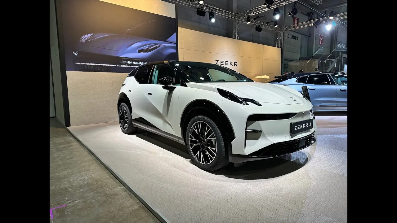 Vi ser på Zeekr X, Zeekr 001 og Zeekr M-Vison på eCarExpo