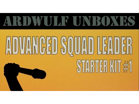 Unboxing the Advanced Squad Leader Starter Kit #1