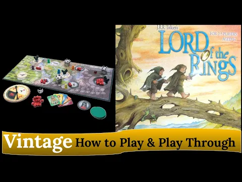 J.R.R. Tolkien's Lord of the Rings - Children's Game: How to Play & Play Through