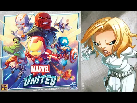 Marvel United Play Through - White Widow