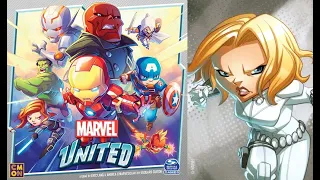 Marvel United Play Through - White Widow