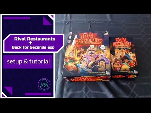 Rival Restaurants + Back for Seconds expansion (Setup & Tutorial)