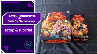 Rival Restaurants + Back for Seconds expansion (Setup & Tutorial)