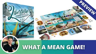 Libertalia: Preview and How to Play. Super mean game in a cute outfit.