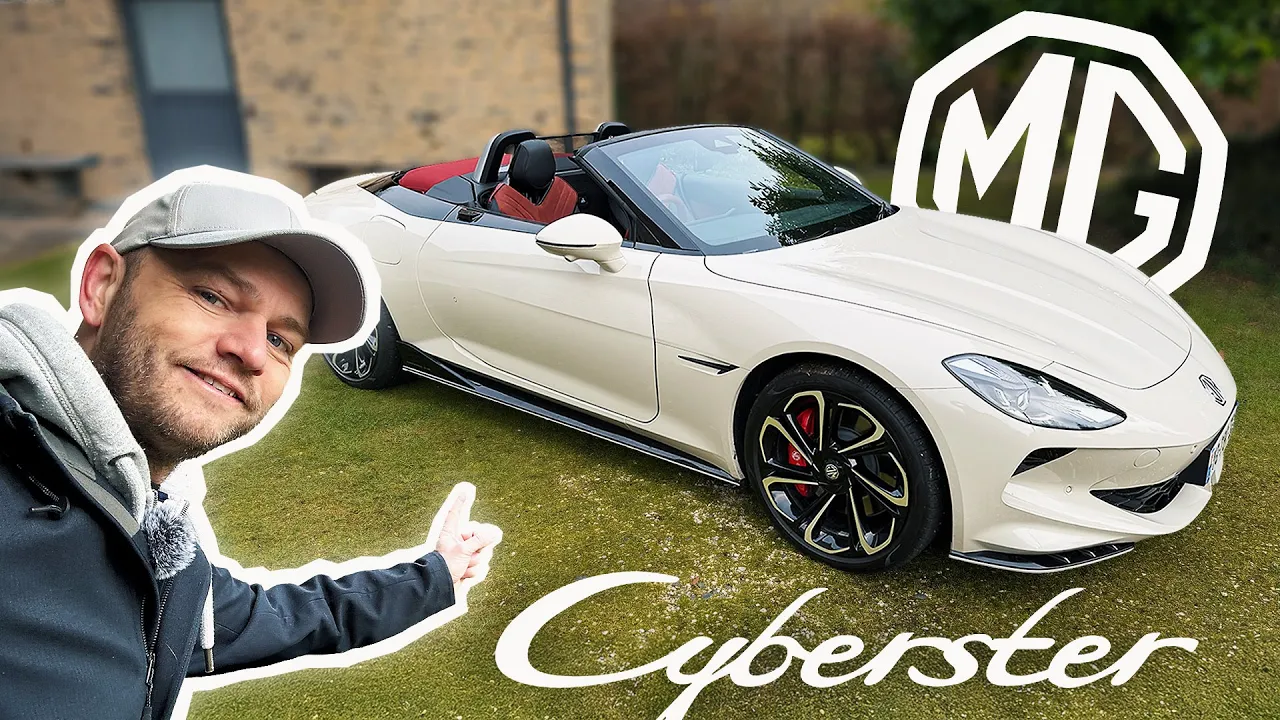 Essai MG Cyberster : Enfin un roadster 100% électrique !!!