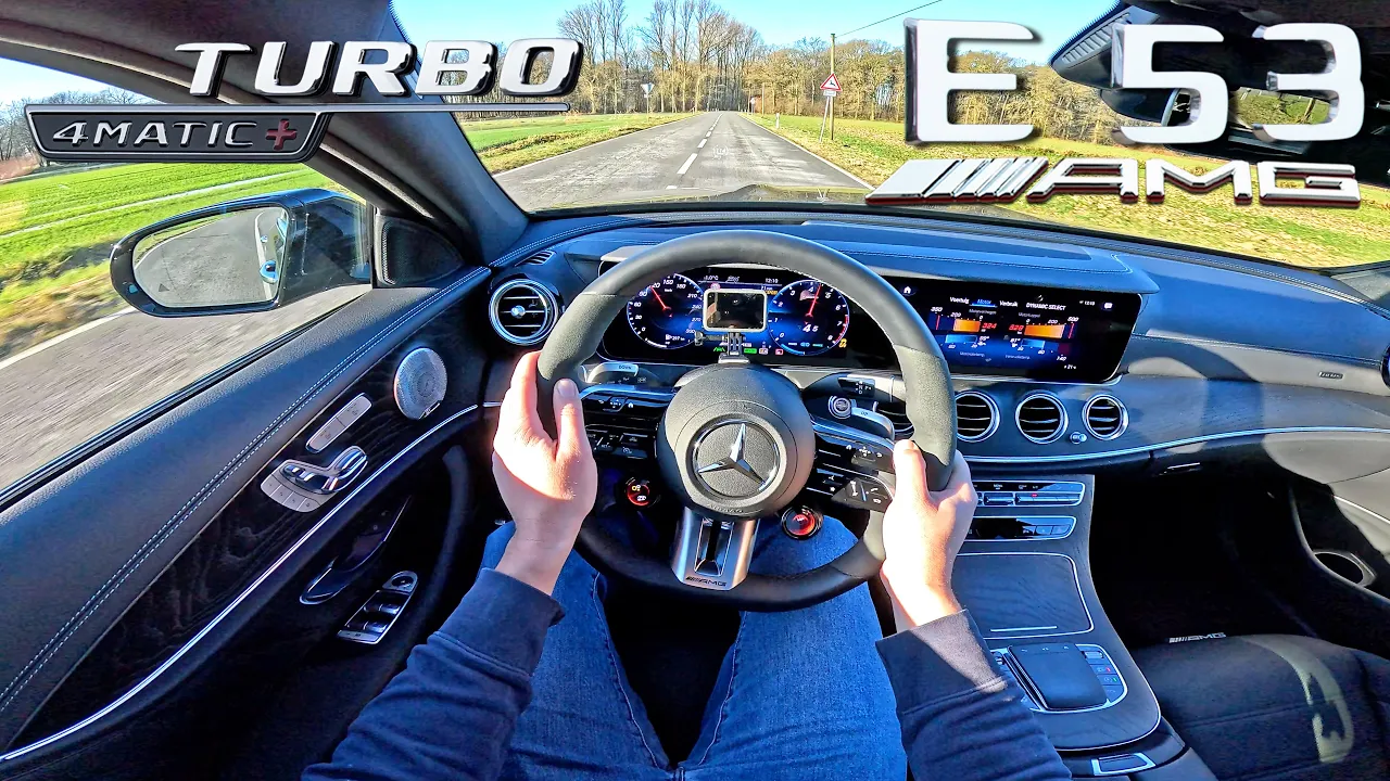 Mercedes-AMG E53 Estate is PERFECT for a MORNING DRIVE