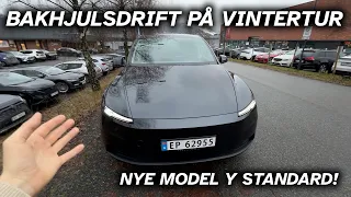 Langtur med den billigste Model Y-en