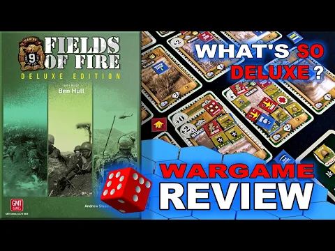 Fields of Fire: Deluxe Edition REVIEW | Card Driven Solitaire WARGAME WW2, Vietnam, Korea