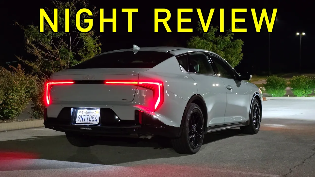 UNBELIEVABLE! -- The 2025 Kia K4 has Luxury Lighting for ONLY $31,000! (Headlights, Interior & More)