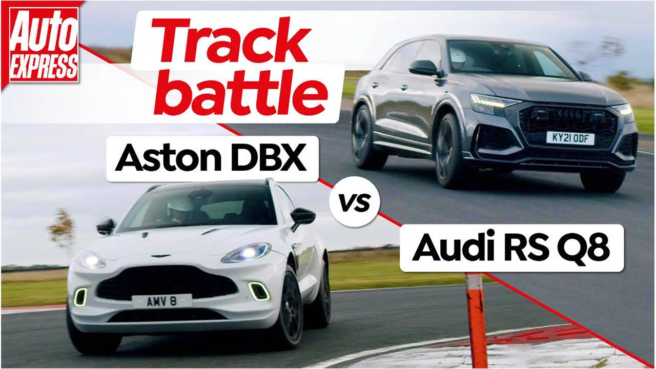 Audi RS Q8 vs Aston Martin DBX: which is the fastest super SUV? | Auto Express