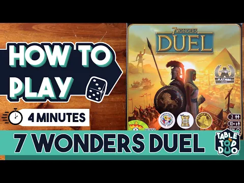 Seven Wonders Duel Setup And Play In Minutes!