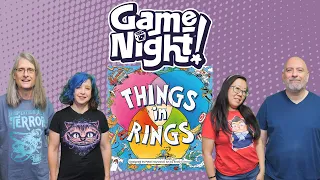Things in Rings - GameNight! Se13 Ep10 - How to Play & Playthrough