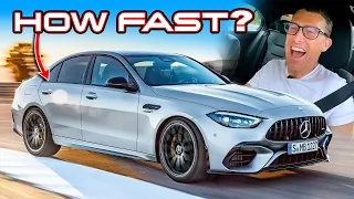 New AMG C63 performance TEST!