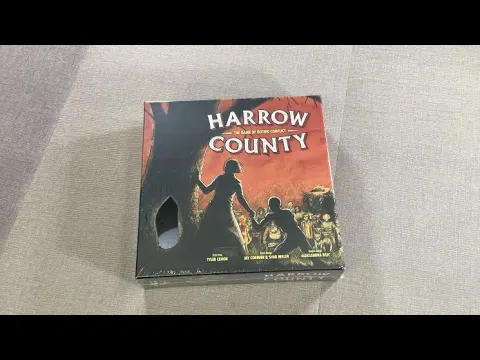 The Discriminating Gamer: Harrow County + expansion unboxing with Ray