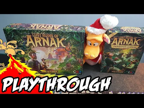 Lost Ruins of Arnak: Expedition Leaders - Playthrough