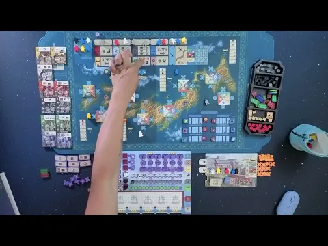 Nippon: Zaibatsu - Solo Playthrough