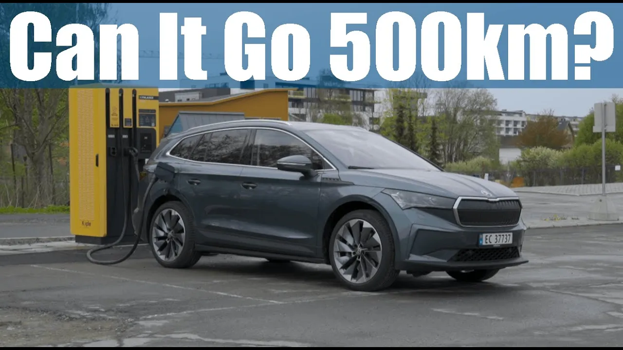 I drove the Skoda Enyaq IV80 down to 0% | This is what happened AND this is how far I got!