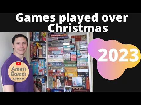 Top 10 board games I played over Christmas abroad! AmassGames portable language independent tabletop