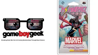 Marvel Champions: Ms Marvel Hero Pack Review with the Game Boy Geek