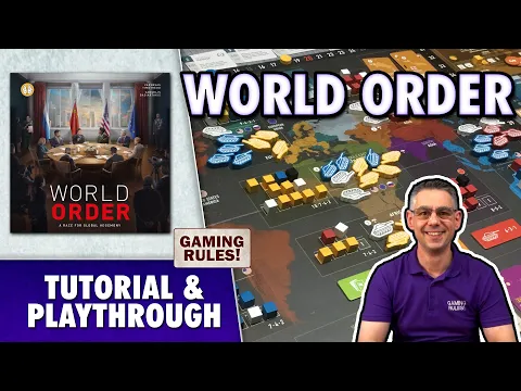 World Order - Tutorial & Playthrough