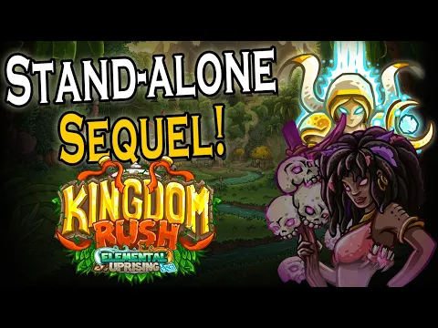Kingdom Rush Elemental Uprising Preview | Tower Defense Board Game | Lucky Duck Games