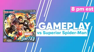 Marvel United Spider-Geddon Gameplay vs Superior Spider-Man & First Impressions