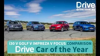 2017 Hyundai i30, Golf, Focus, Impreza | 2017 Drive Car of the Year