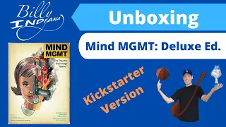 Mind MGMT: Deluxe Edition Kickstarter Board Game Unboxing (based on the hit comic book series)