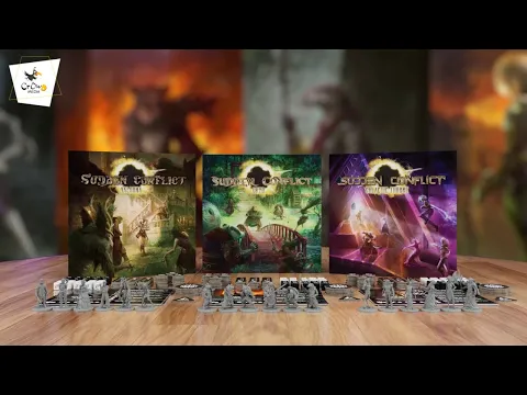 Sudden Conflict Board Game - Kickstarter Trailer