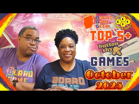 Top 5+ Games for October 2025 - Top 5's w/ Our Family Plays Games