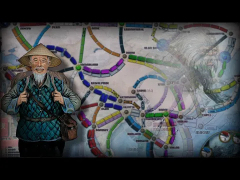 Ticket to Ride Board Game Atmosphere Music (Asia Theme, No Ambient Sound)