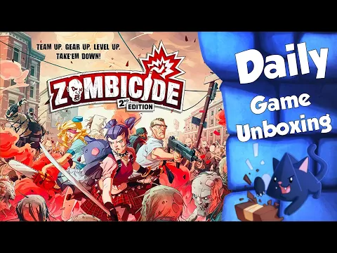 Zombicide 2nd Edition - Daily Game Unboxing