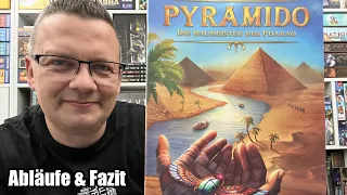 Pyramido (Synapses Games) Plätchenlegespiel mit einer Mischung aus King Domino und Akropolis