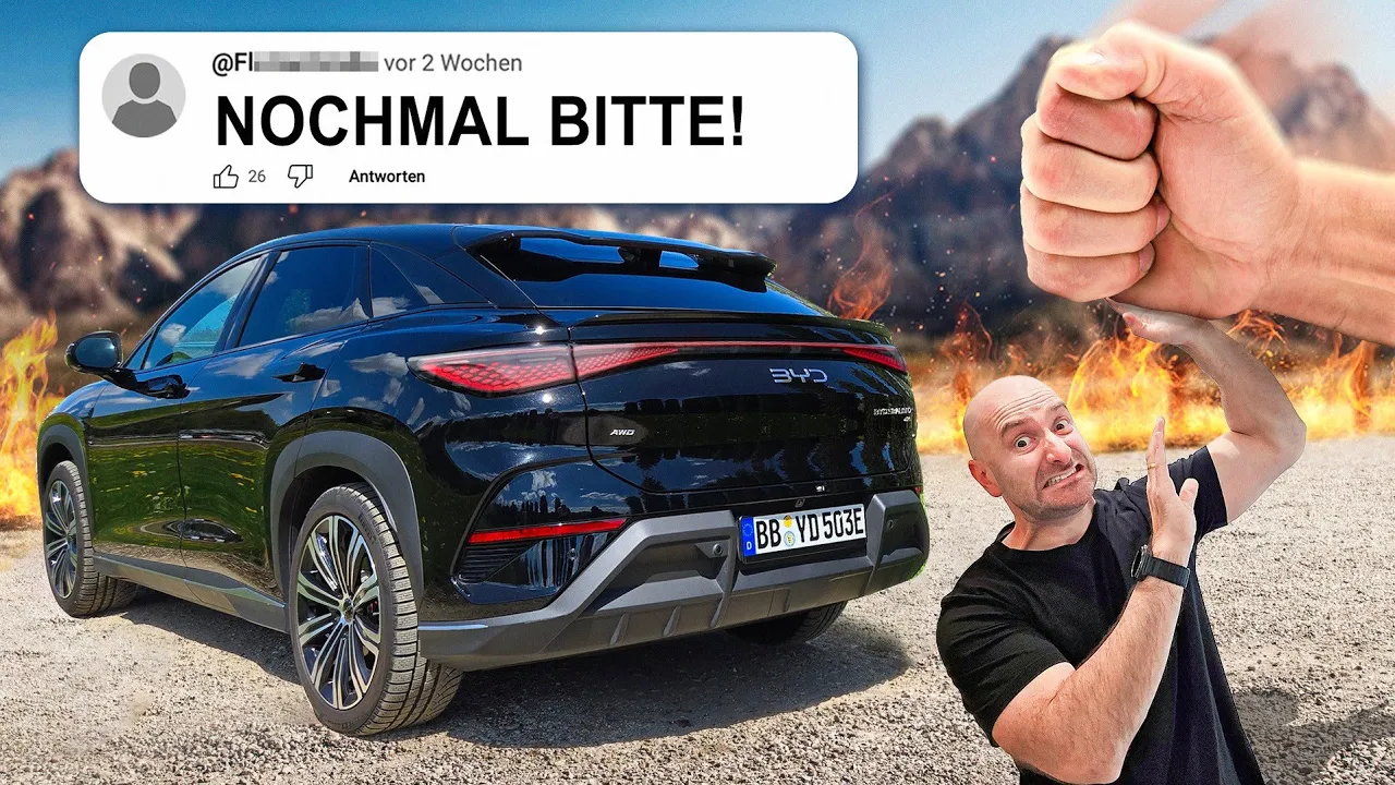 "CAR MANIAC! Beim BYD Test hast du Schei**e gebaut!!"
