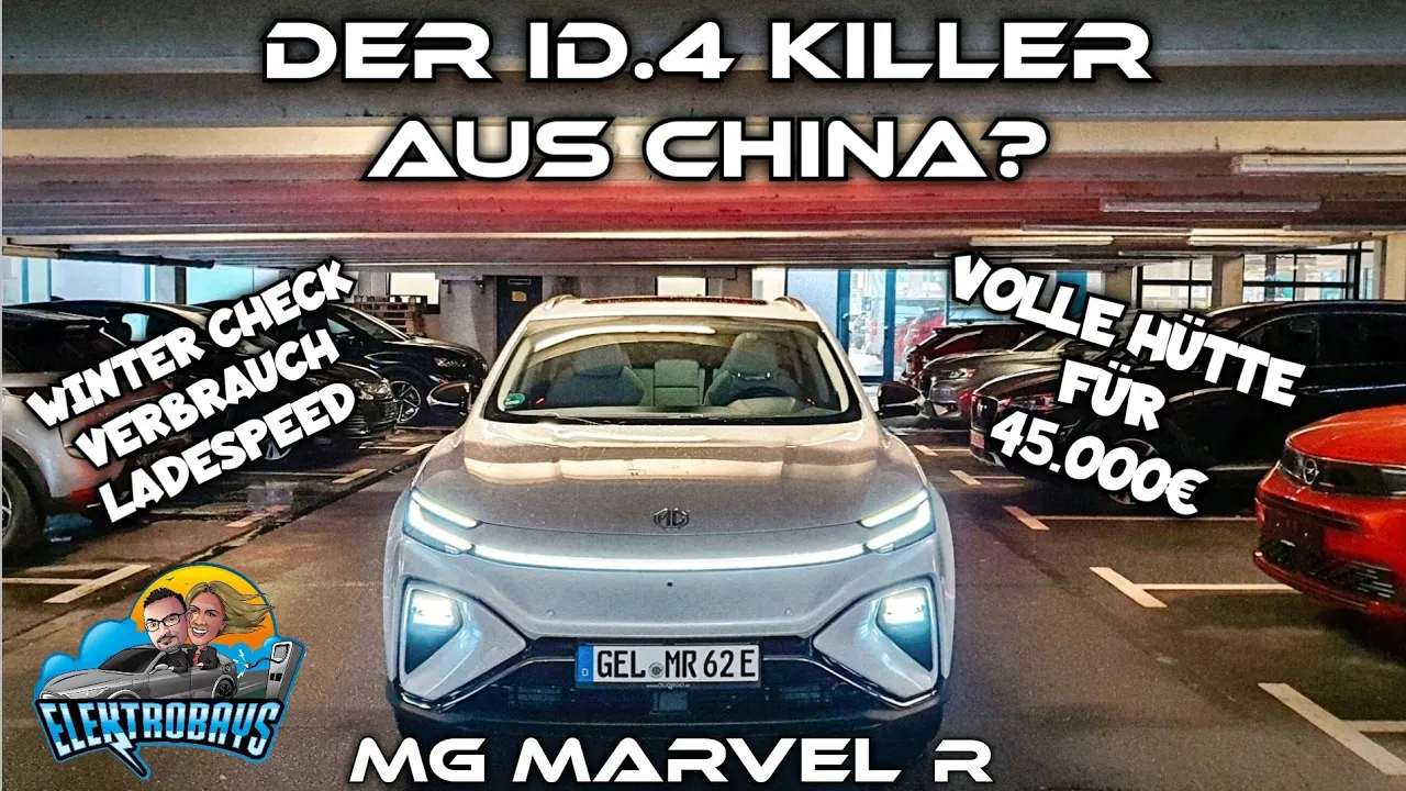 Ein ID.4 Killer? MG Marvel R China Elektroauto Autobahnverbrauch & Test