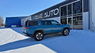 Fun in the Snow with the Rivian R1S!