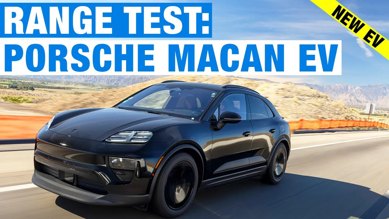 Porsche Macan EV Highway Range Test | Behind the Wheels of Porsche’s First Electric SUV