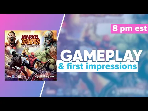 Marvel Zombies Heroes' Resistance Gameplay & First Impressions | @cmongames @spinmastergames