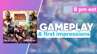 Marvel Zombies Heroes' Resistance Gameplay & First Impressions | @cmongames @spinmastergames