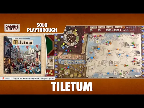 Tiletum - Solo Playthrough