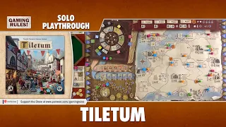 Tiletum - Solo Playthrough