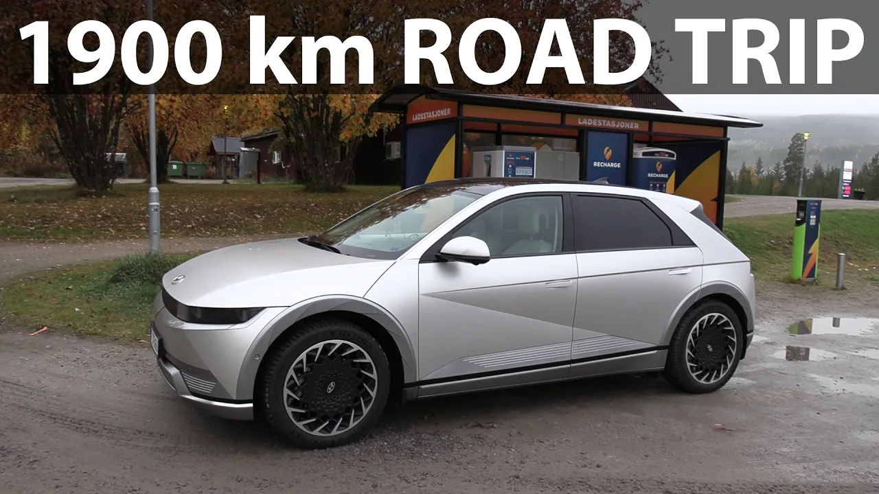 Hyundai Ioniq 5 road trip to Arctic Circle part 1