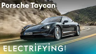 2020 Porsche Taycan. In-depth studio review with Ginny Buckley and Nicki Shields / Electrifying