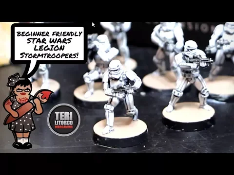 SUPER EASY Stormtroopers Painting Tutorial - Star Wars Legion