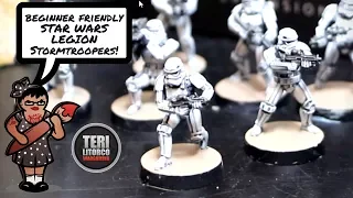 SUPER EASY Stormtroopers Painting Tutorial - Star Wars Legion