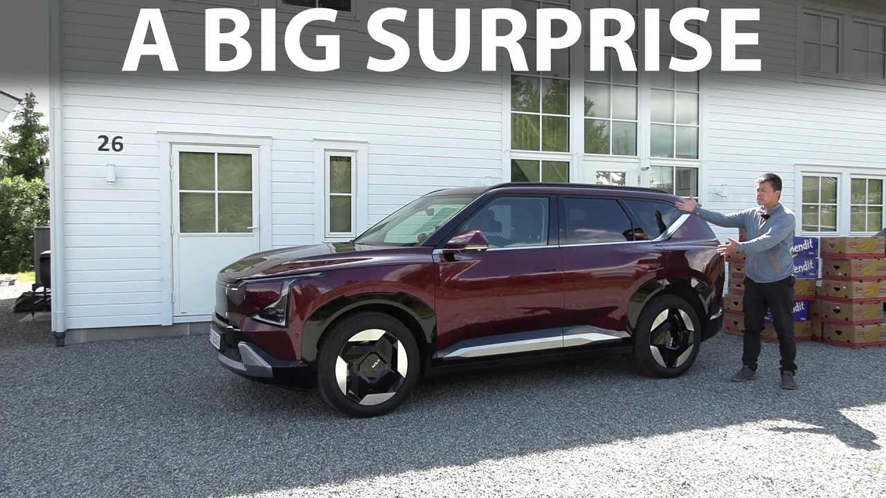 Kia EV5 Long Range FWD banana box test