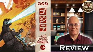 King Of Tokyo Godzilla Game Review--Classic Monsters Collide!