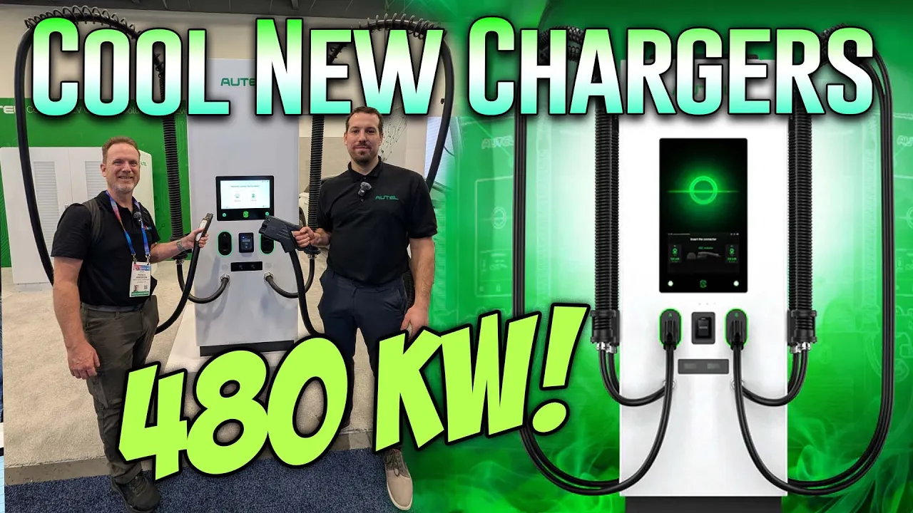 Level 2 Plug & Charge, 480kW DC Fast Charging / Let's check out the full Autel Energy Lineup!