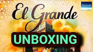 El Grande Board Game (2023 Edition ) | Unboxing (No Talking)