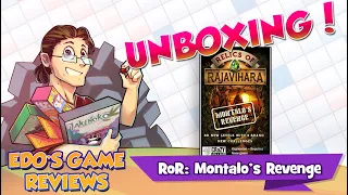 Edo's Relics of Rajavihara: Montalo's Revenge Unboxing